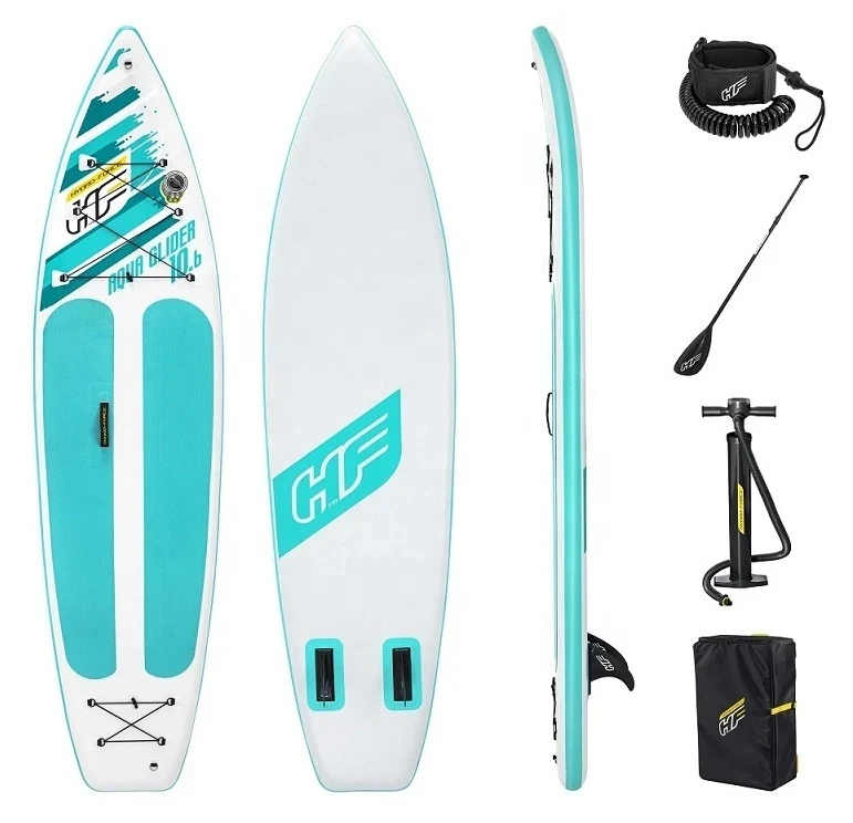 SUP-борд Bestway 65347 (320x79x12 см) весло, насос, страхувальний трос, сумка