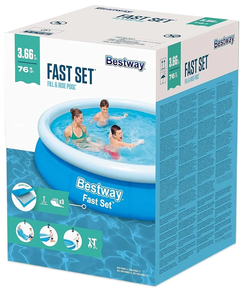 Надувной бассейн Bestway 57273 (366x76 см)