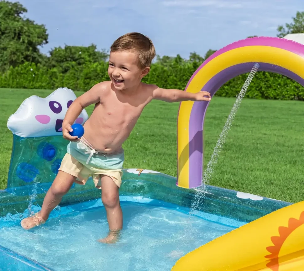 Надувний ігровий центр Bestway 53174 Веселка