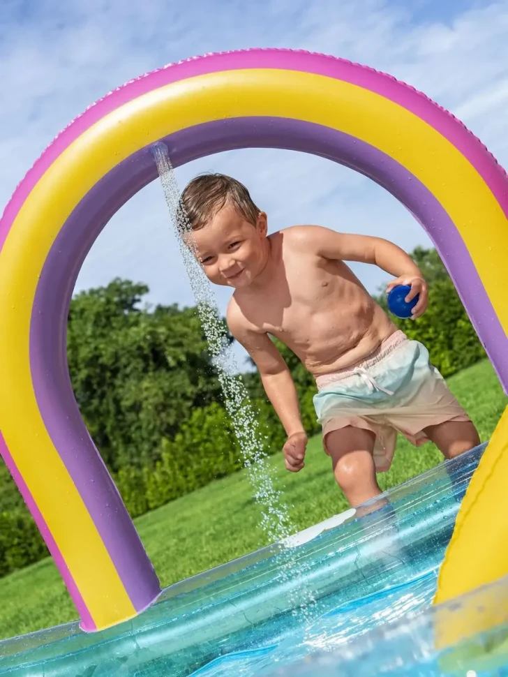 Надувний ігровий центр Bestway 53174 Веселка