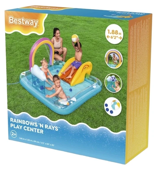 Надувний ігровий центр Bestway 53174 Веселка