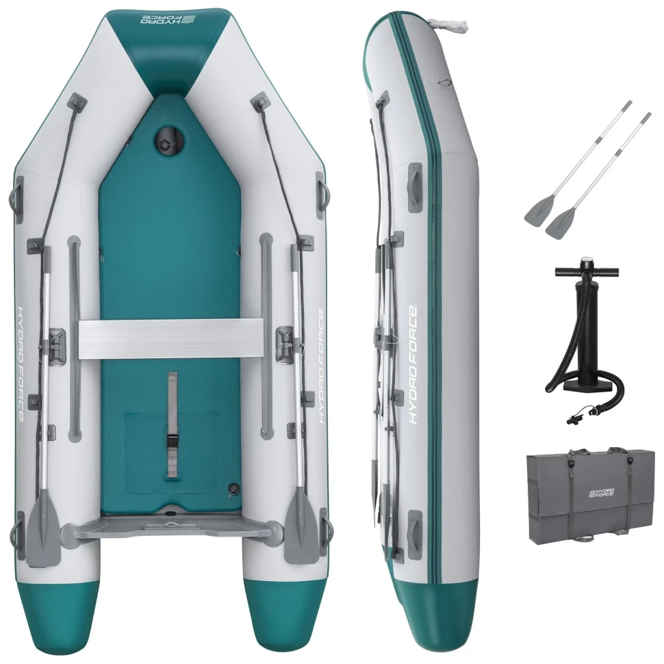 Човен надувний Bestway 65049 Mirovia Pro Sport (330x162x44 см) весла, насос