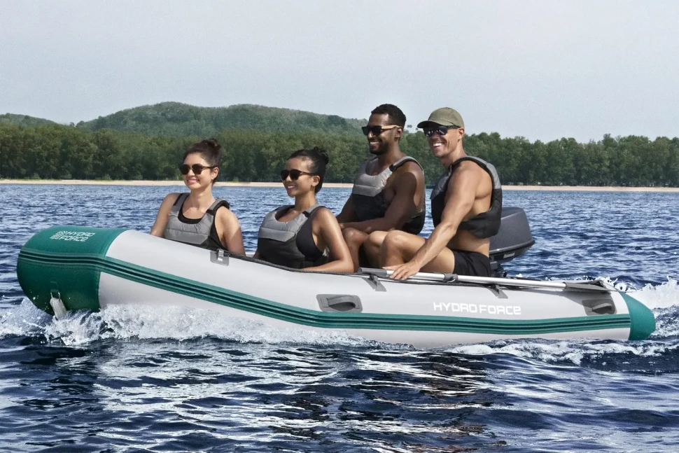 Човен надувний Bestway 65049 Mirovia Pro Sport (330x162x44 см) весла, насос