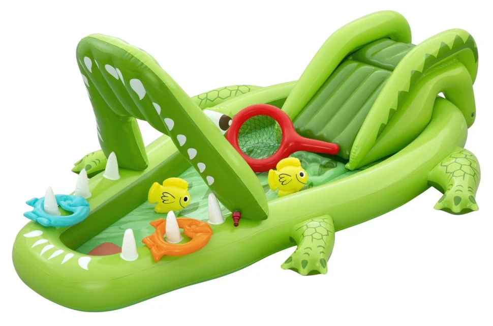 Надувний ігровий центр Bestway 53169 Крокодил