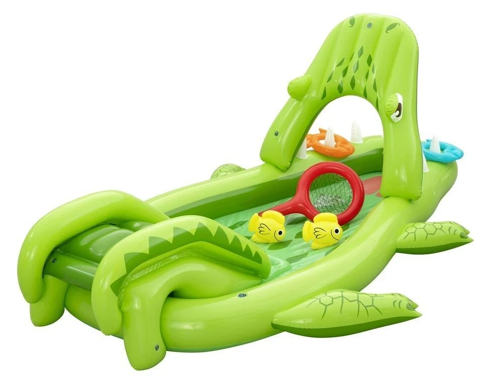 Надувний ігровий центр Bestway 53169 Крокодил