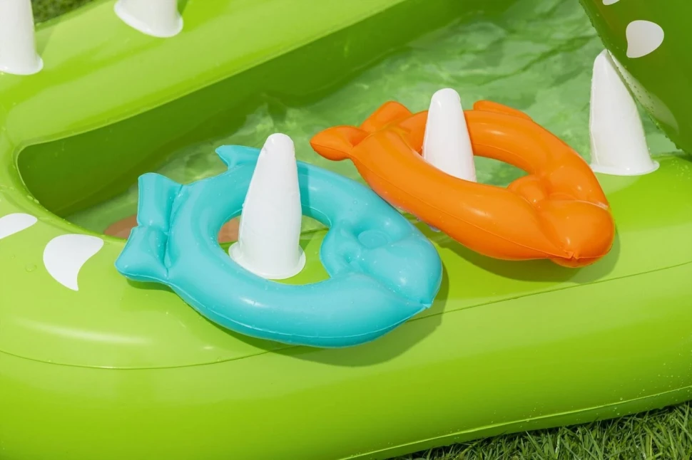 Надувний ігровий центр Bestway 53169 Крокодил