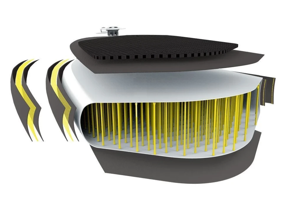 SUP-борд Bestway 65310 (340x89x15 см) весло, насос, сидіння, страхувальний трос, сумка