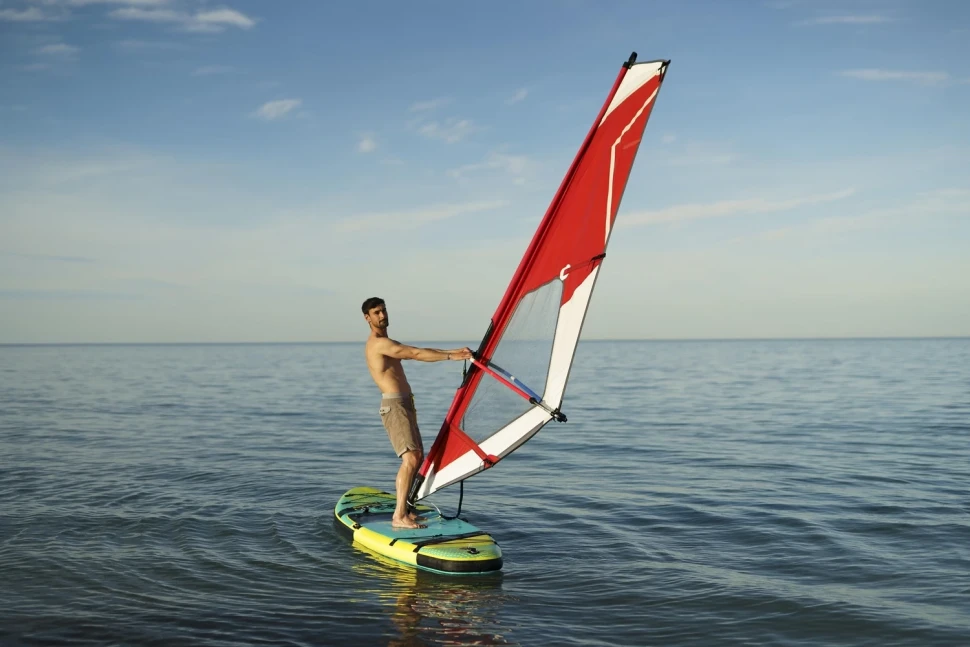 SUP-борд Bestway 65310 (340x89x15 см) весло, насос, сидіння, страхувальний трос, сумка