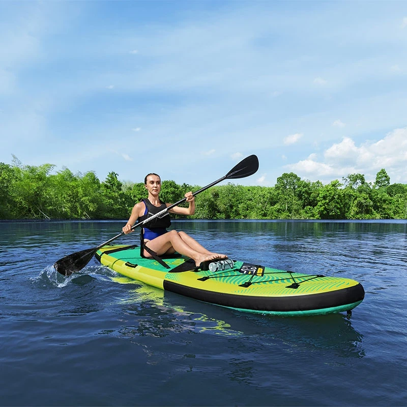 SUP-борд Bestway 65310 (340x89x15 см) весло, насос, сидіння, страхувальний трос, сумка