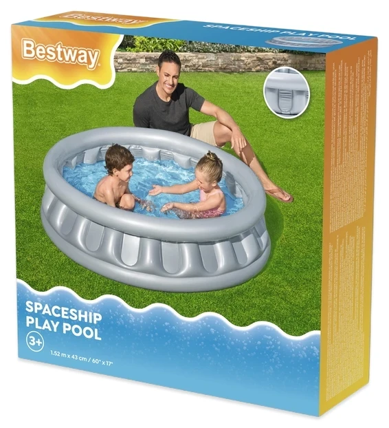 Надувной бассейн Bestway 51080 (152x43 см) "Космический корабль"