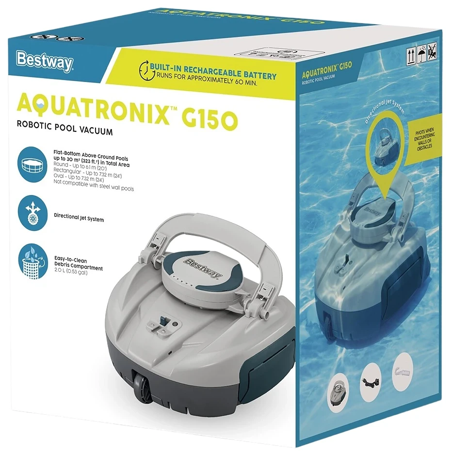 Автономний робот пилосос Bestway 58960 AquaTronix G150 для басейну