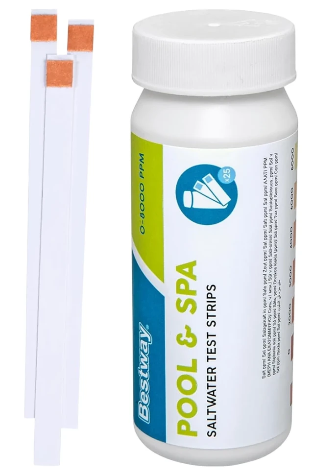 Тестовые полоски Bestway 58767 для измерения уровня соли