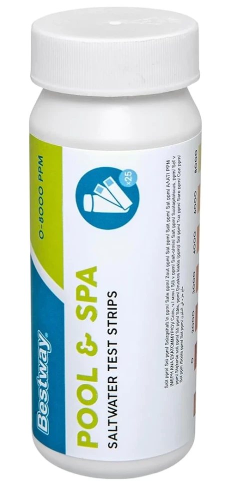 Тестовые полоски Bestway 58767 для измерения уровня соли