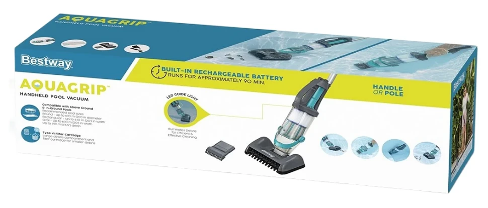 Акумуляторний пилосос Bestway 58946 для очищення басейну
