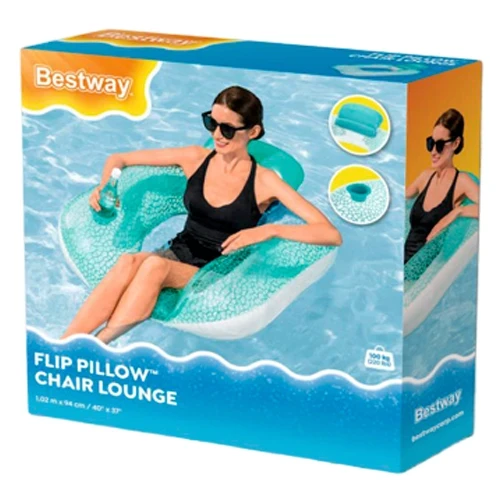 Надувний плотик Bestway 43097 (89x87x38 см)