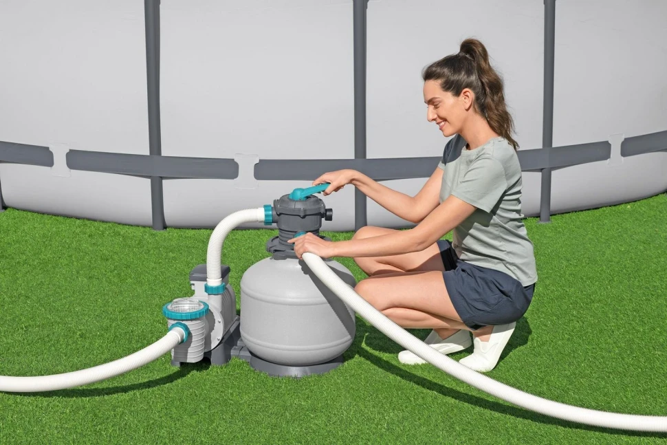 Пісочний фільтр-насос Bestway 58486 (11355 л/год, пісок 36 кг)