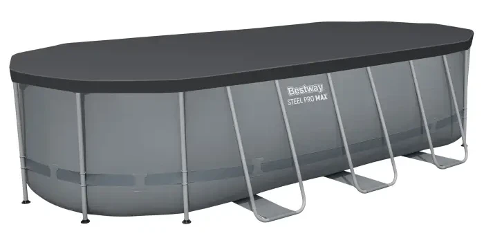 Каркасний басейн Bestway 56710 (549x274x122 см) насос-фільтр, драбина, тент