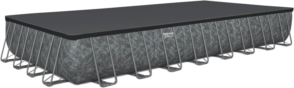Каркасний басейн Bestway 561KJ (956x488x132 см) пісочний насос-фільтр, сходи, тент, наповнювач для фільтра