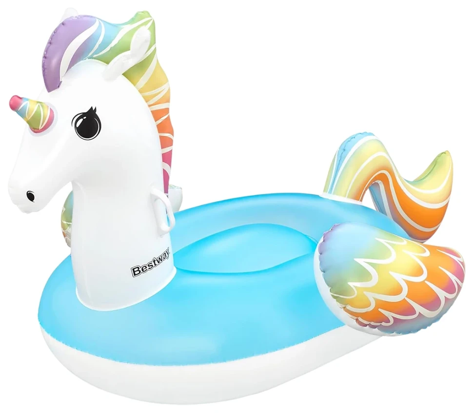 Надувний плотик Bestway 41114 Єдиноріг (163x110x95,5 см)