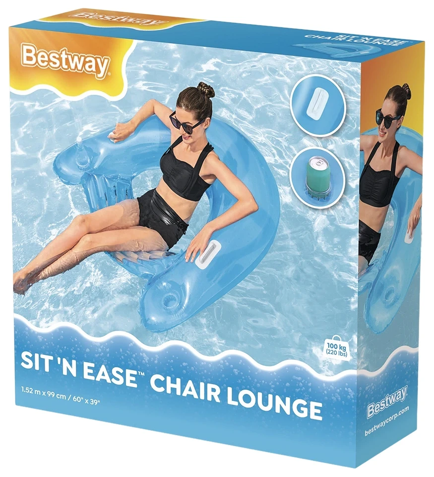 Надувний плотик Bestway 43118 (126x95x31 см)