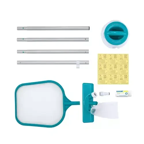 Набор для ухода за бассейном Bestway 58794 (вакуумная насадка, сачок, штанга, дозатор)