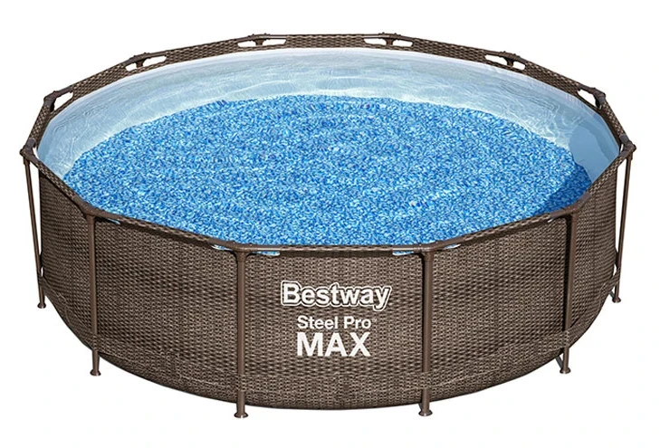 Каркасний басейн Bestway 56709 (366x100 см) насос-фільтр, драбина