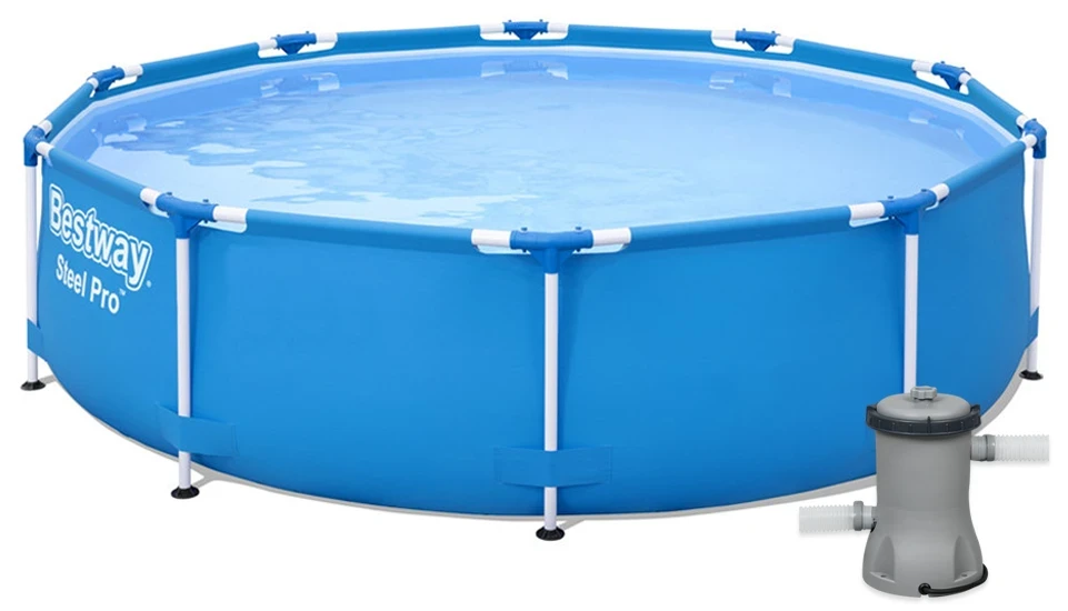 Каркасний басейн Bestway 56679 (305x76 см) насос-фільтр