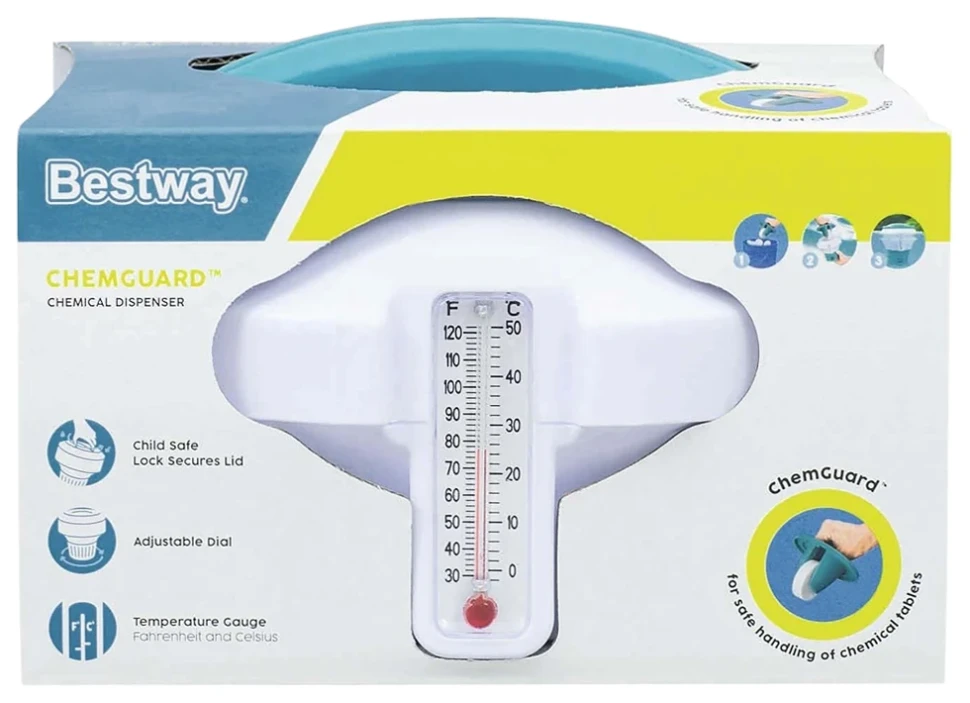 Поплавковий дозатор для хімії Bestway 58701 з термометром