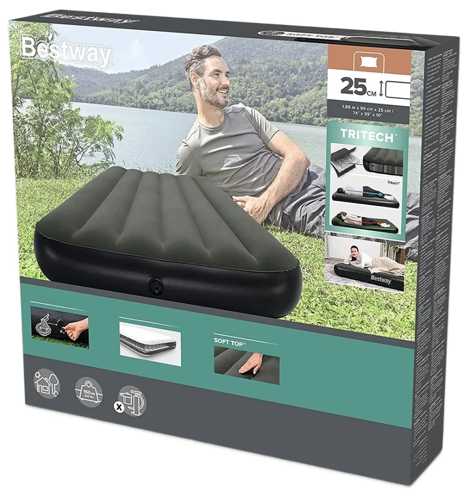Надувной матрас Bestway 6713L (188x99x25)