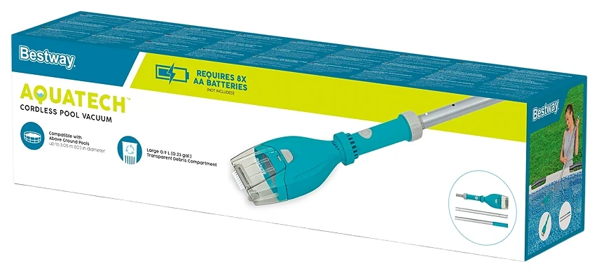 Вакуумний пилосос Bestway 58770 на батарейках для басейну