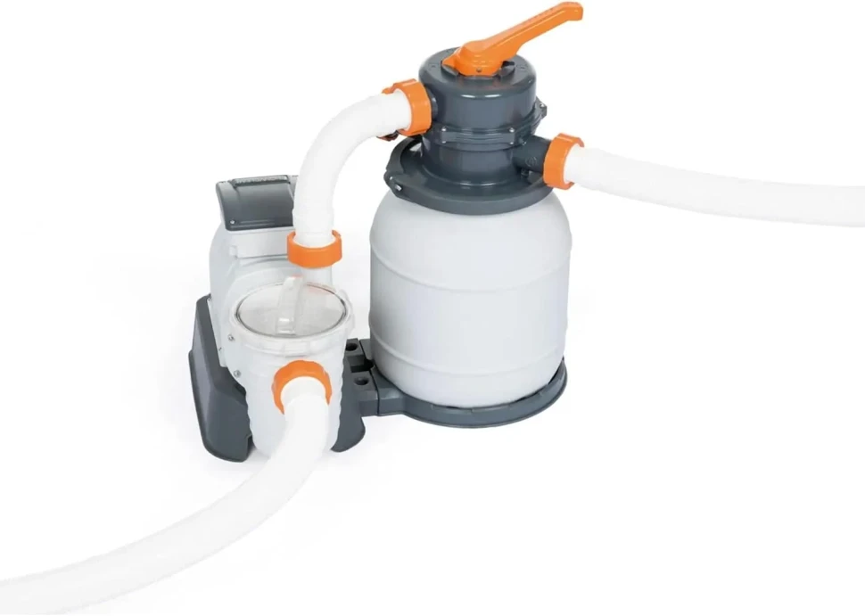 Каркасний басейн Bestway 5612B (640x274x132 см) пісочний насос-фільтр, сходи, тент