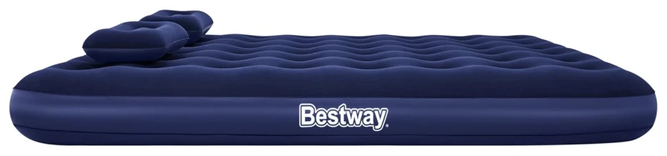 Надувной матрас Bestway 67374 (203x152x22) с насосом и 2 подушками