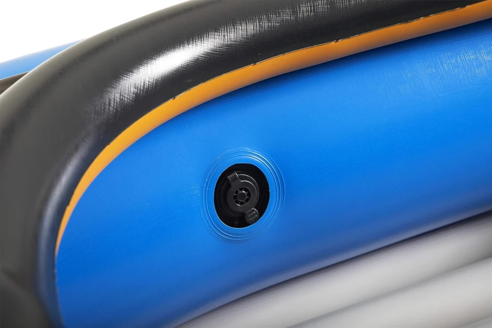 Каяк надувний Bestway 65115 Cove Champion X1 (275x81 см) весло, насос