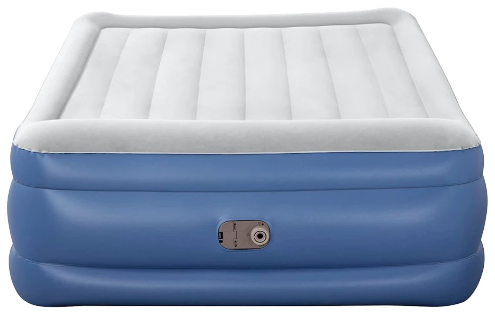 Надувне ліжко Bestway 67614 (203x152x56 см) з вбудованим насосом