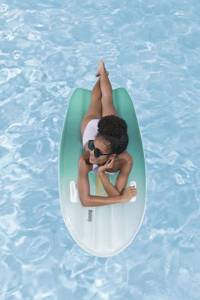 Надувний плотик Bestway 42072 (178x56x16,5 см) + сумка-тоут