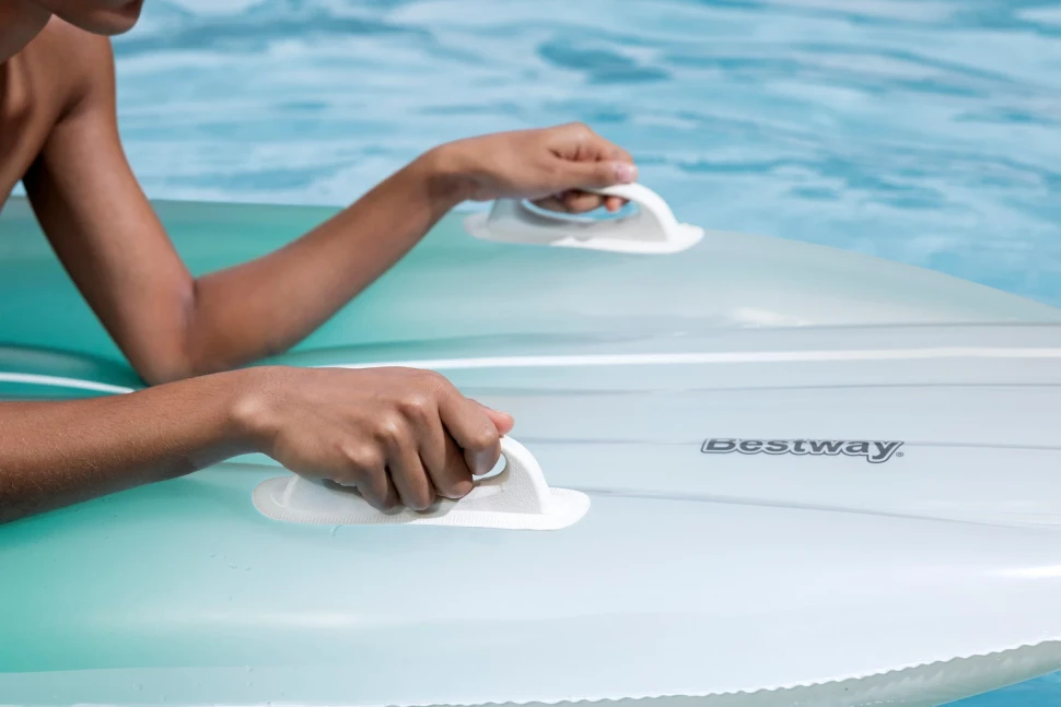 Надувний плотик Bestway 42072 (178x56x16,5 см) + сумка-тоут