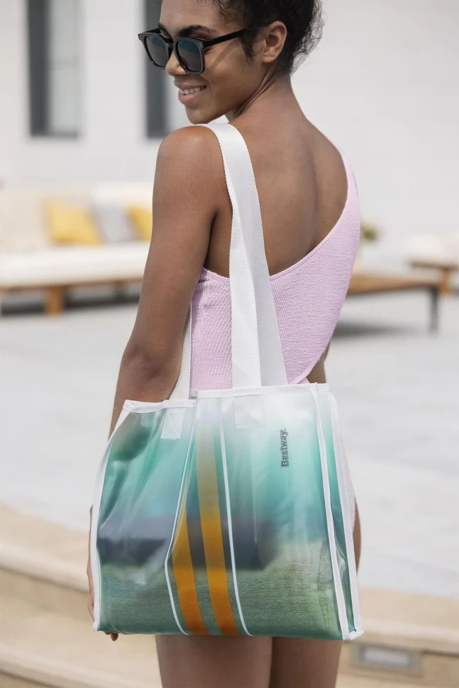 Надувний плотик Bestway 42072 (178x56x16,5 см) + сумка-тоут