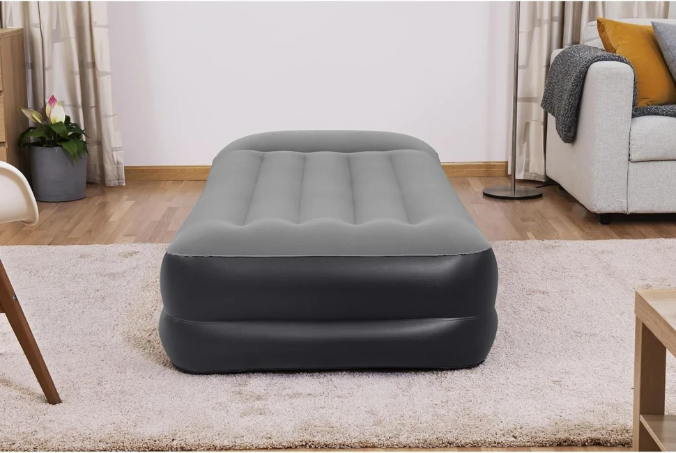 Надувне ліжко Bestway 67401 (191x97x46 см) з вбудованим насосом