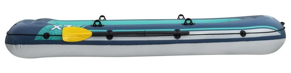 Човен надувний Bestway 61154 Trek X3 Raft (294x137x39 см) весла, насос