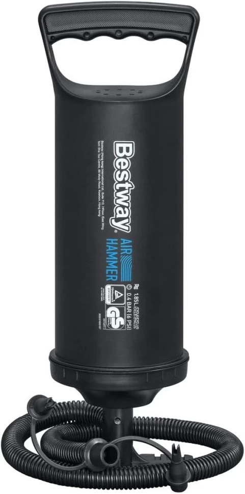 Човен надувний Bestway 61154 Trek X3 Raft (294x137x39 см) весла, насос