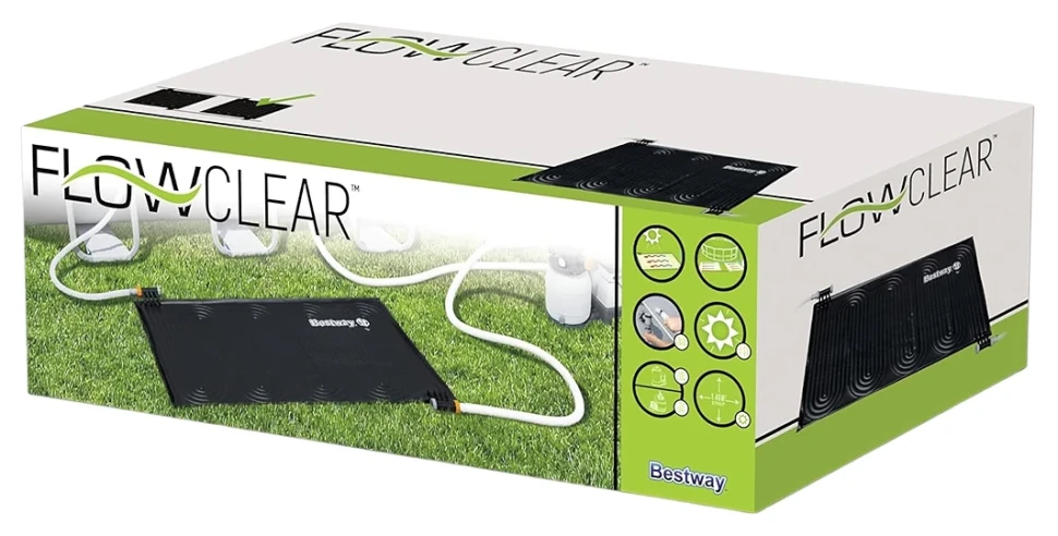 Сонячний нагрівач води Bestway 58423 для басейну