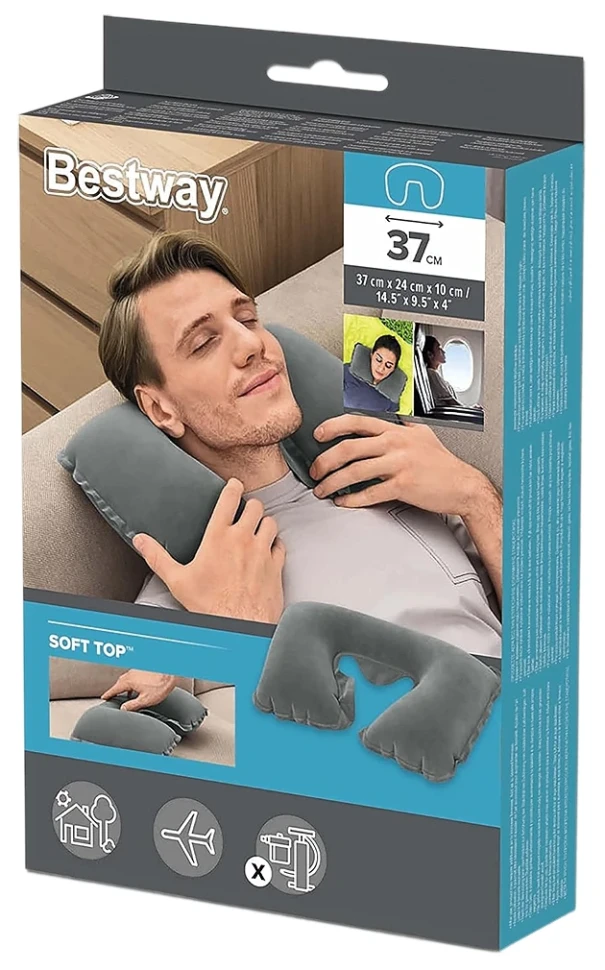 Надувна подушка Bestway 67006 (37x24x10 см)