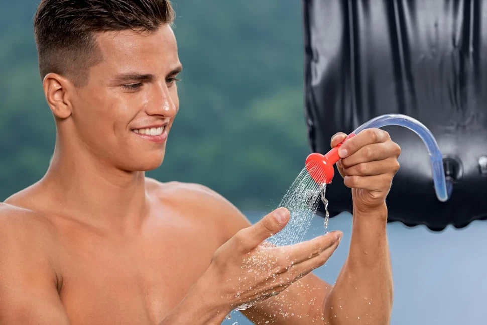 Похідний душ Bestway 58224 на 20 л, нагрівання від сонця