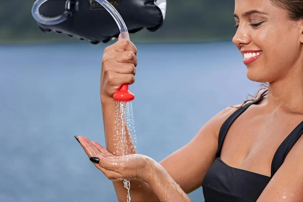 Похідний душ Bestway 58224 на 20 л, нагрівання від сонця