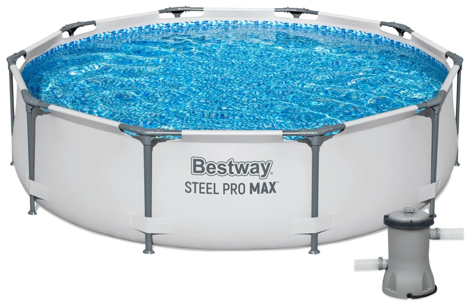 Каркасний басейн Bestway 56408 (305x76 см) насос-фільтр