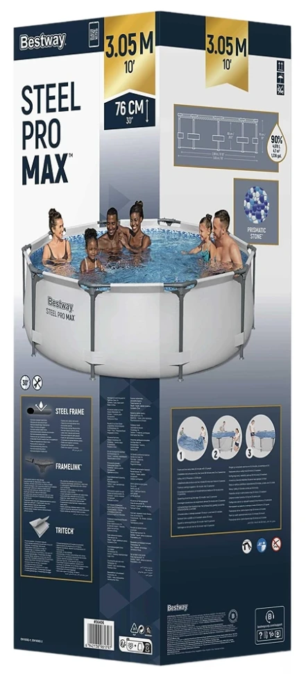 Каркасний басейн Bestway 56406 (305x76 см)