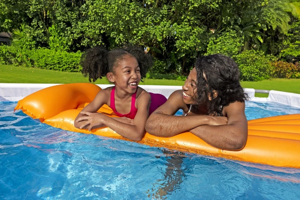 Каркасний басейн Bestway 56629 (282x196x84 см) насос-фільтр