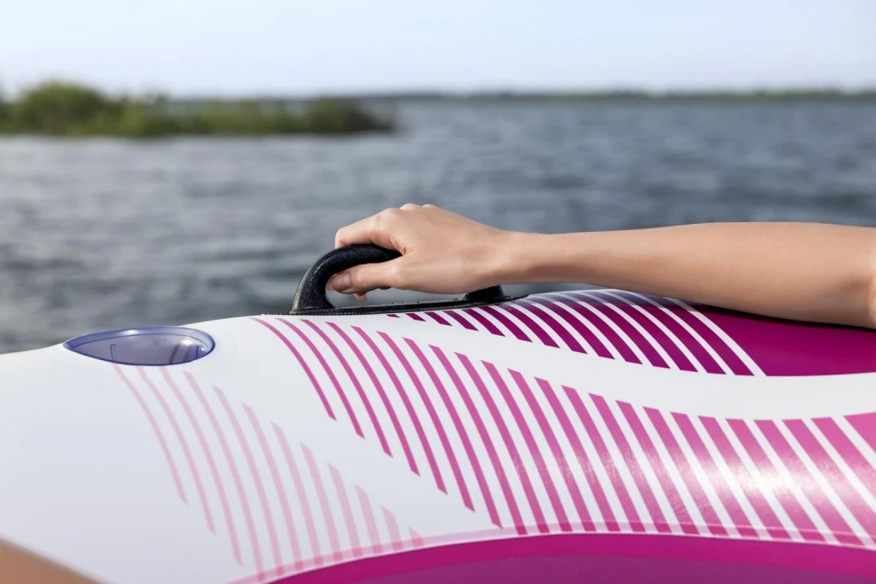 Надувне коло-крісло Bestway 43953 Rapid Rider (Ø122x48,5 см) з сіткою