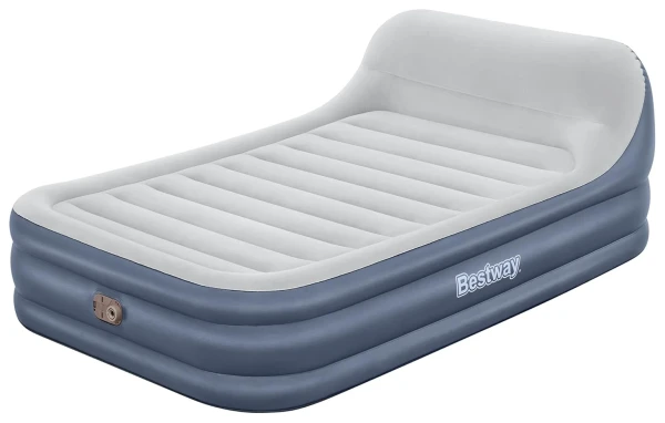 Надувная кровать Bestway 67923 (226x152x84) c изголовьем, встроенный насос
