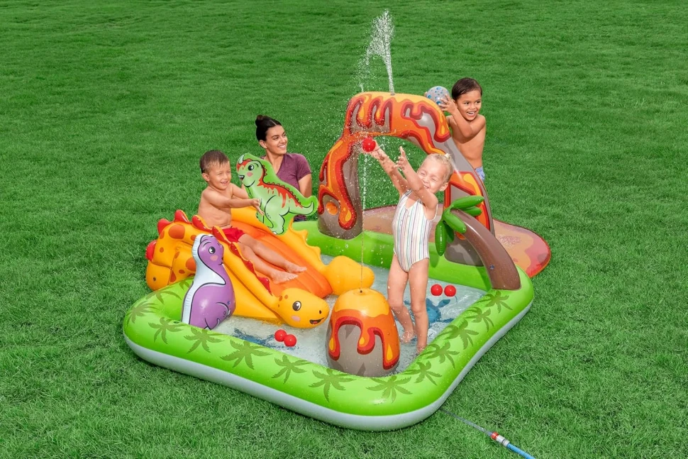 Надувний ігровий центр Bestway 53172 Вулкан